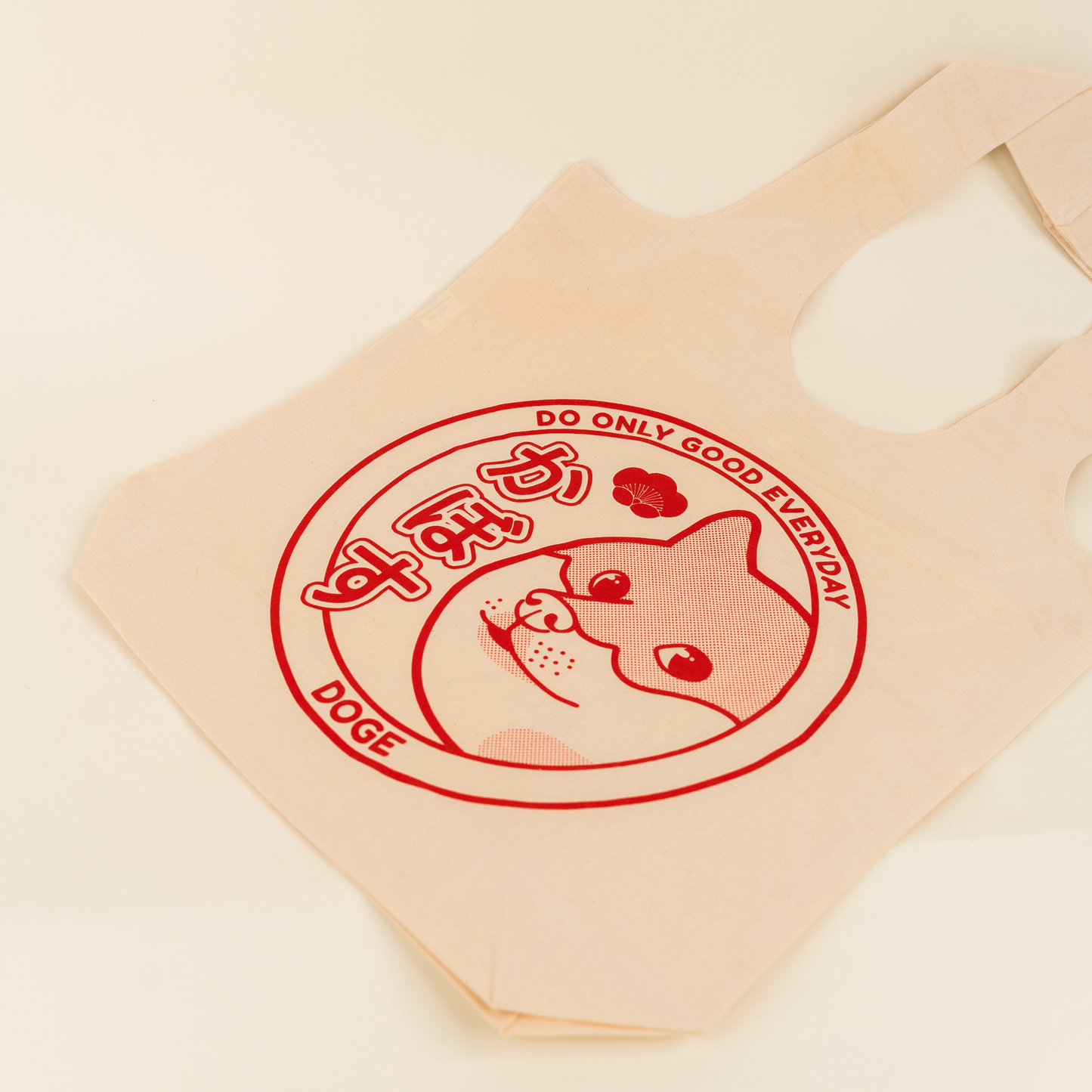 Kabosu Doge Canvas Carry-All Tote