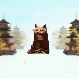Life Size Doge Statue