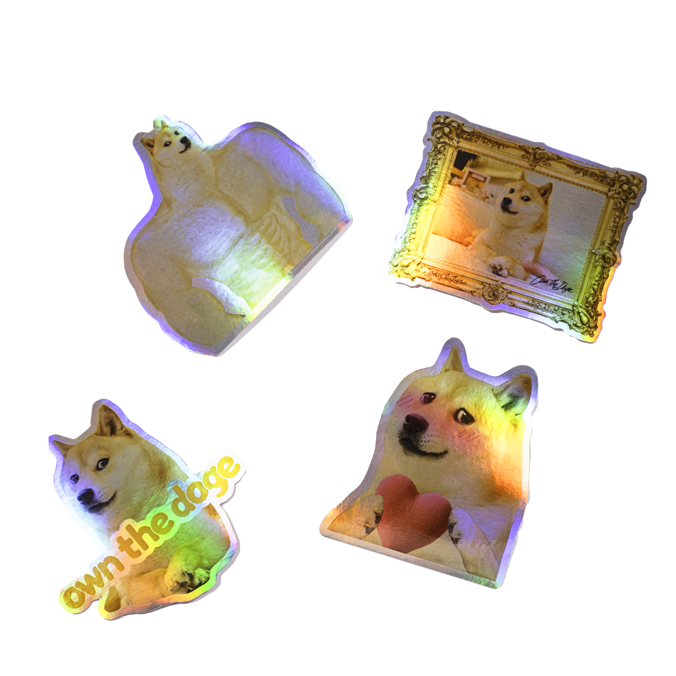 Doge Sticker Pack (4 pcs)