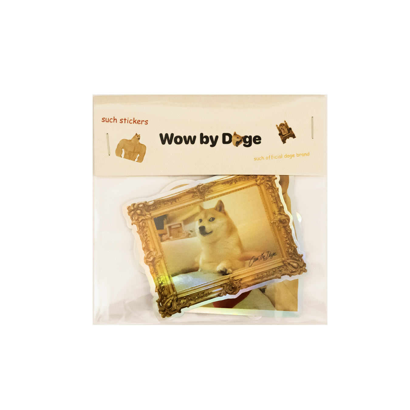 Doge Sticker Pack (4 pcs)