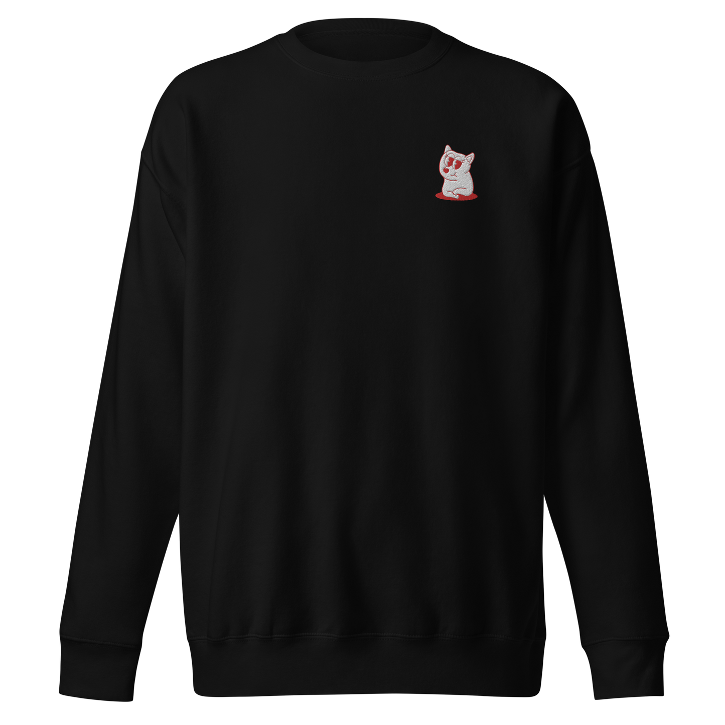 Kabosu in Red Sweatshirt
