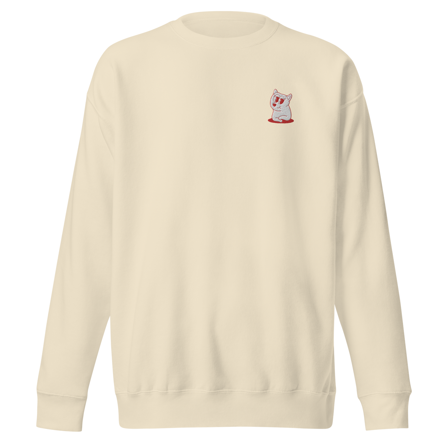 Kabosu in Red Sweatshirt