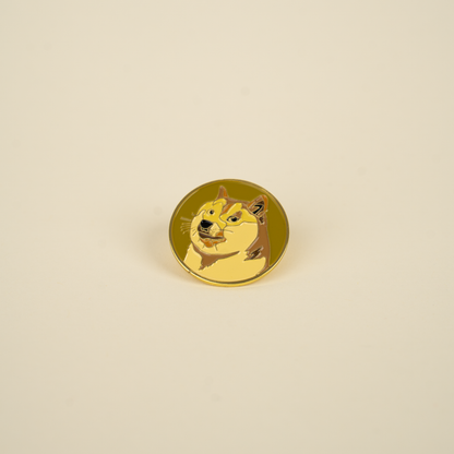 Doge Enameled Pin