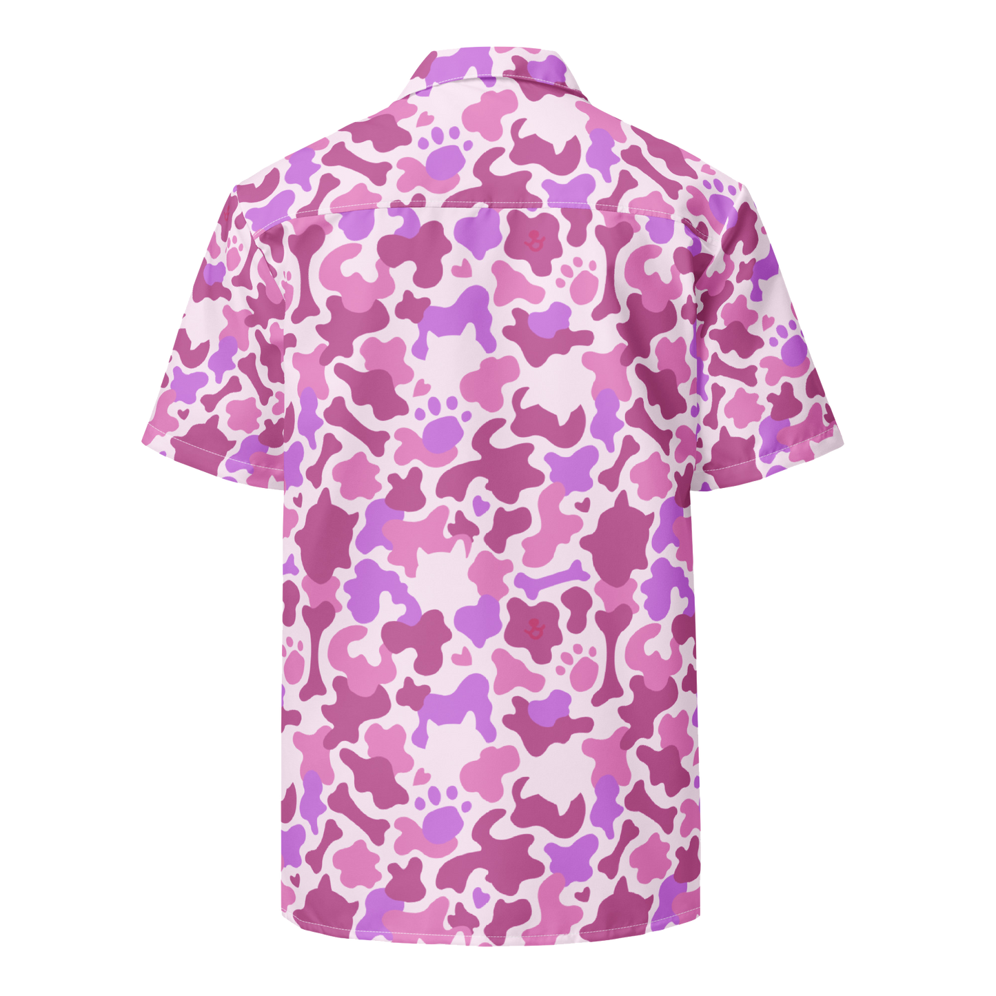 The Doge Purple, Unisex Hawaiian Shirt