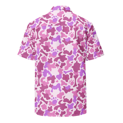 The Doge Purple, Unisex Hawaiian Shirt