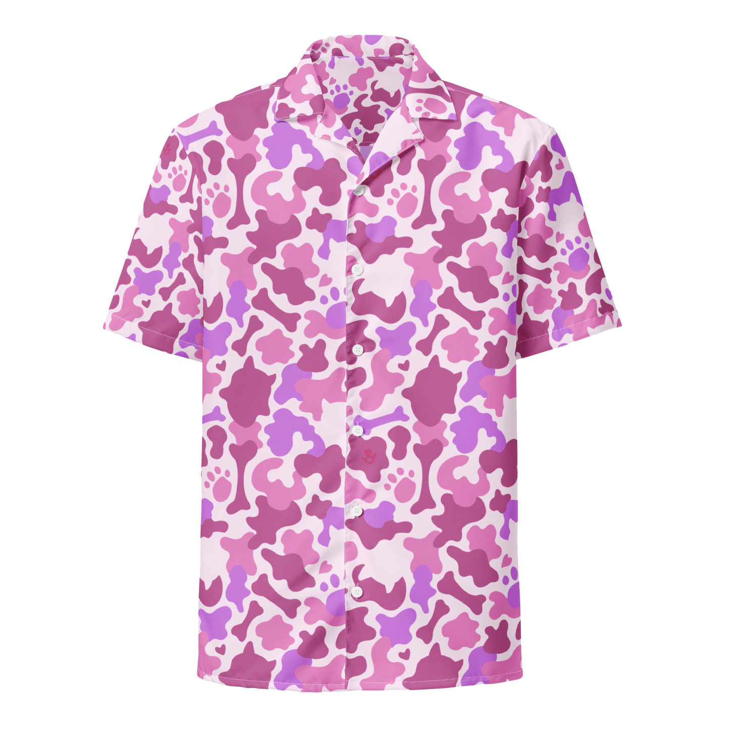 The Doge Purple, Unisex Hawaiian Shirt