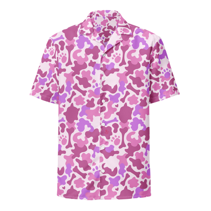 The Doge Purple, Unisex Hawaiian Shirt